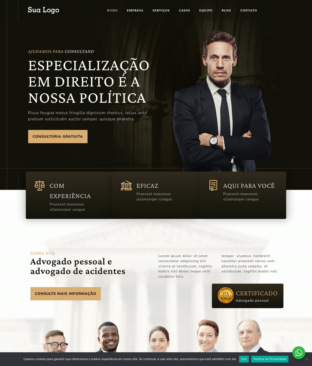 Modelo 009 - Advocacia política