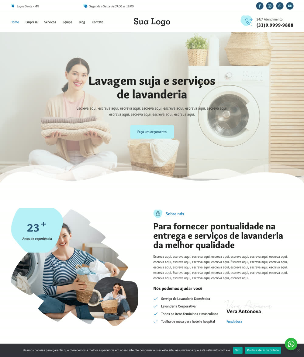 Modelo 020 - Lavanderia