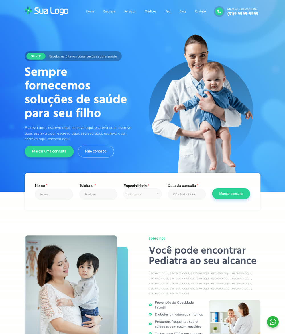 Modelo 035 - Clínica pediátrica