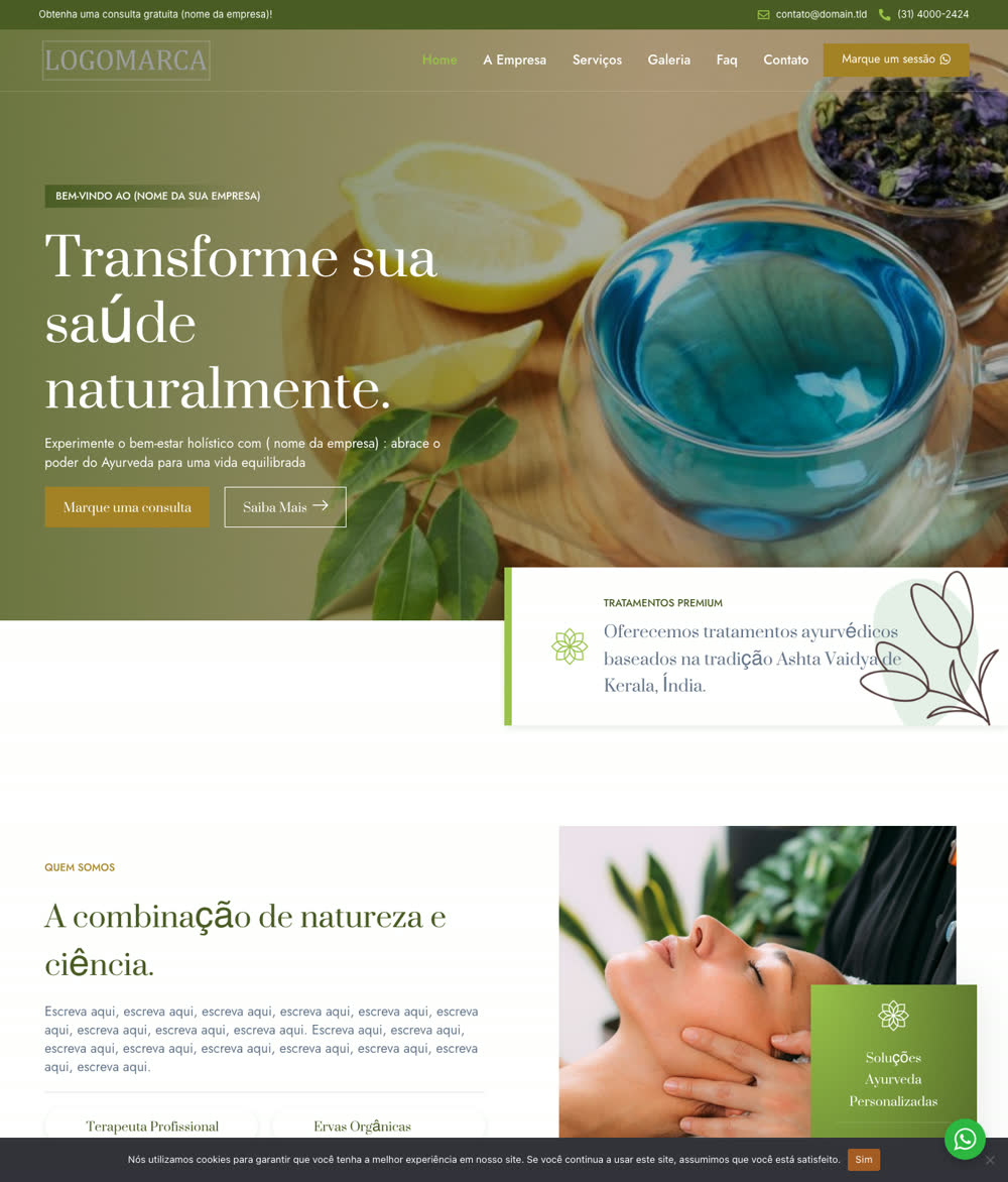 Modelo 049 - Spa e estética natural