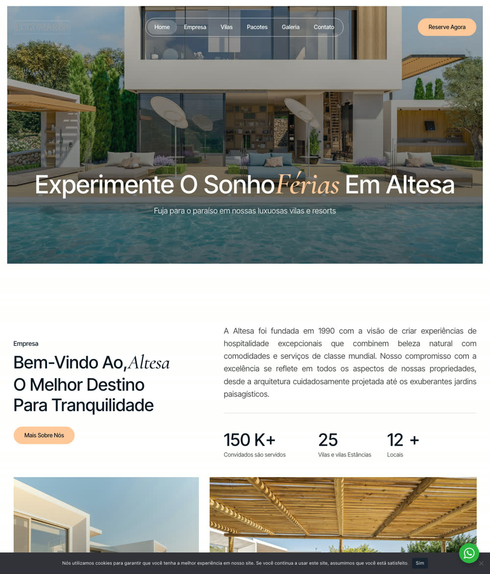 Modelo 050 - Resort e hotelaria