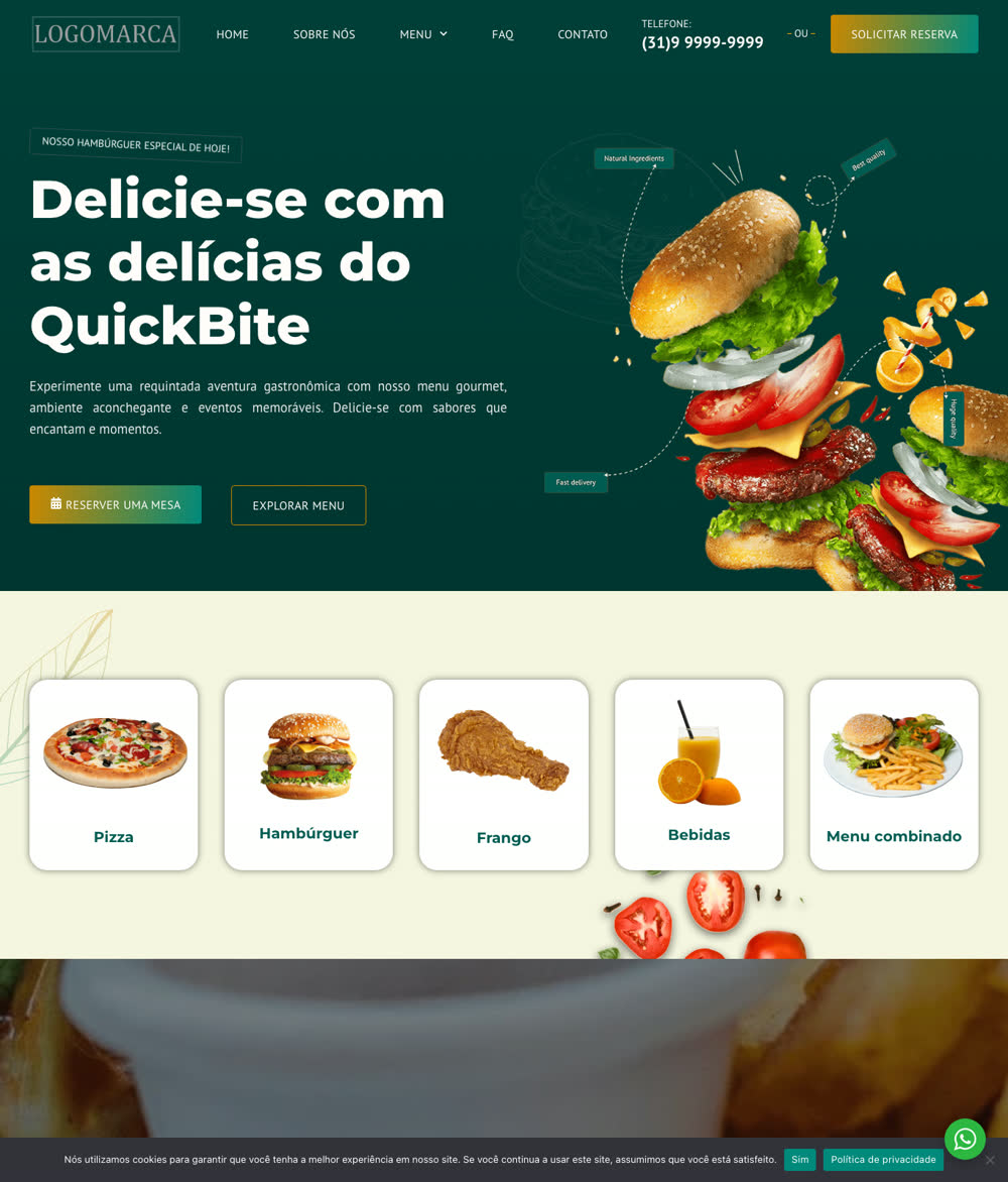 Modelo 052 - Restaurante e delivery
