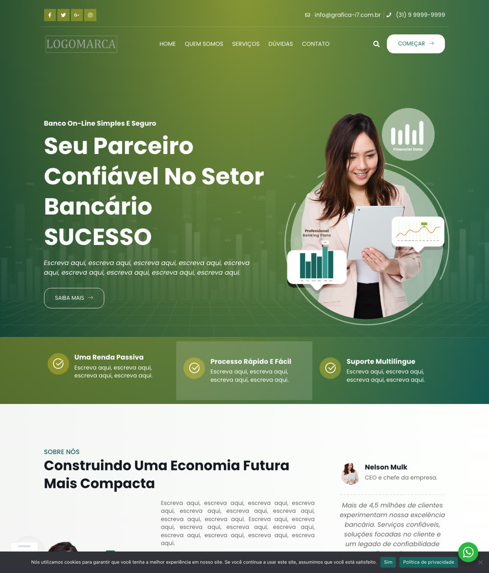 Modelo 060 - Banco e setor financeiro